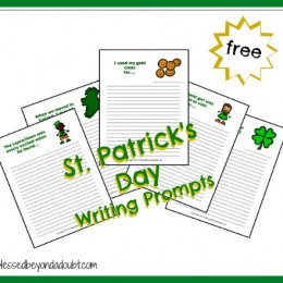 Free St. Patrick's Day Writing Prompts