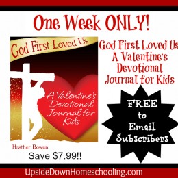 God Loved Us First Devotional Journal for Kids