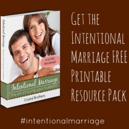 Intentional Marriage Printables