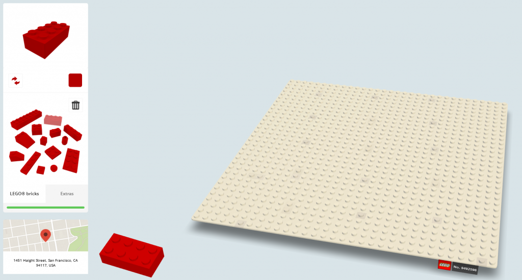 LEGO board