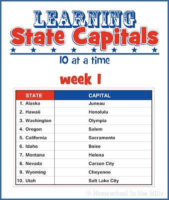 Learning State Capitals