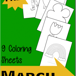 March Coloring Sheets