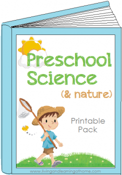 Preschool Science Printable Pack