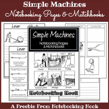 Simple Machines Notebooking Pages