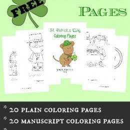 St. Patrick's Day Coloring Pages