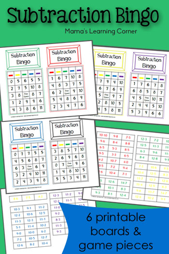 free-subtraction-bingo-worksheets