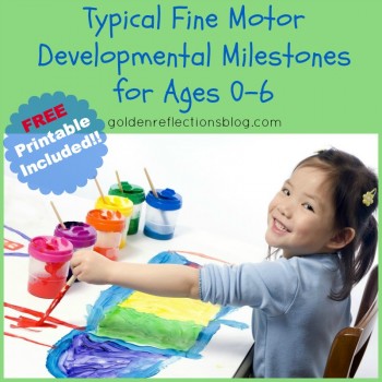 Typical Fine Motor Development