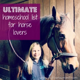 Ultimate Homeschool List for Horse Lovers