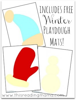 Winter Playdough Mats