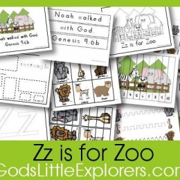 Z is For Zoo Printable Pack