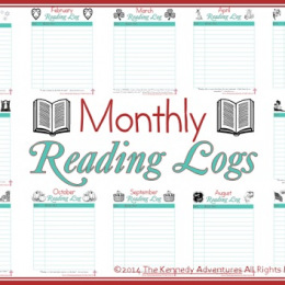 monthly reading logs