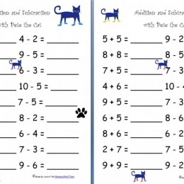 Addition and Subtraction Printables