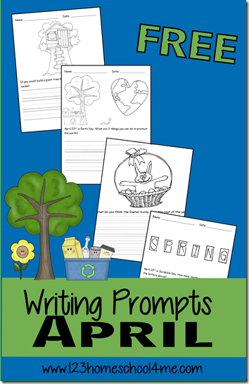 April Writing Prompts