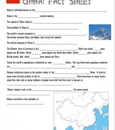 China Fact Sheet