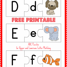 Free Printable ABC Puzzles