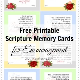 Free Printable Bible Verse Cards