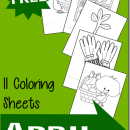 Free Spring Coloring Sheets