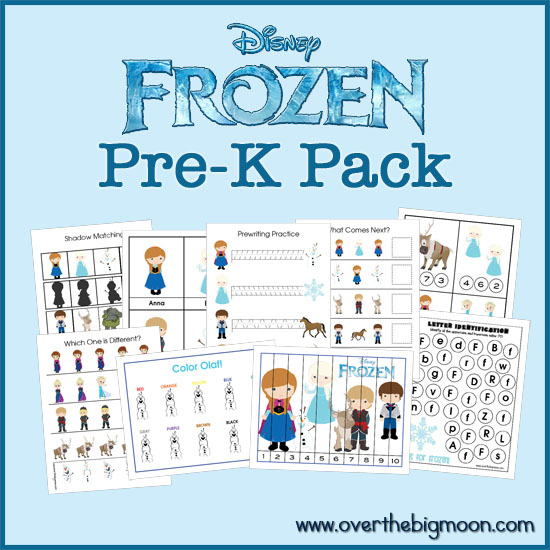 Frozen PreK Pack