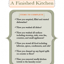 Kitchen Cleaning Printable for Kids