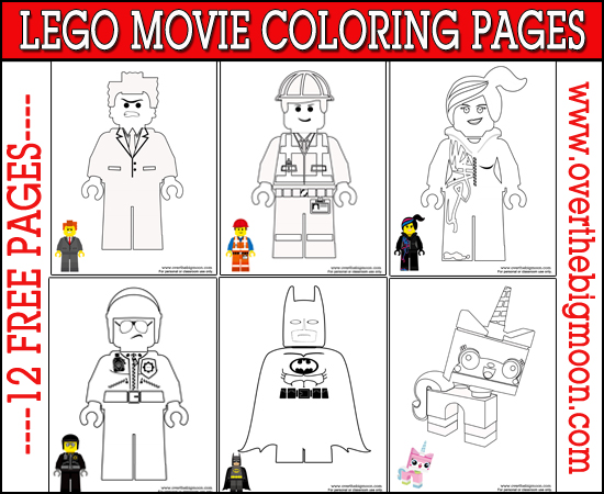Free Lego Movie Coloring Pages