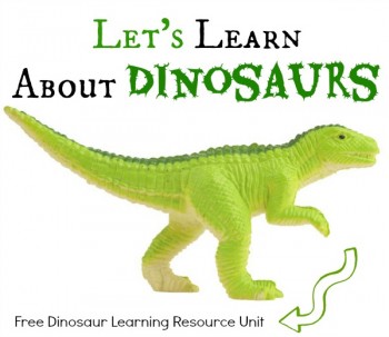 Learn about dinosaurs