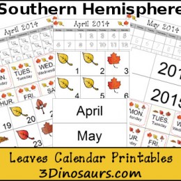 Leaves Calendar