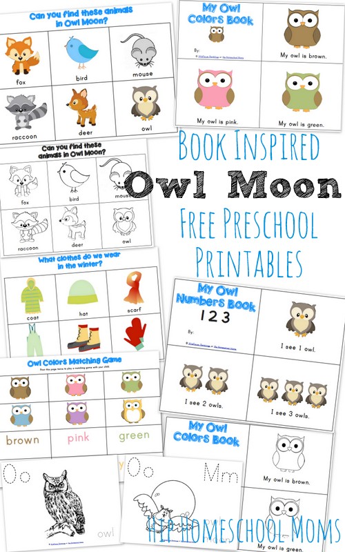 Owl Moon Printables