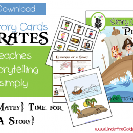 Pirate Story Cards