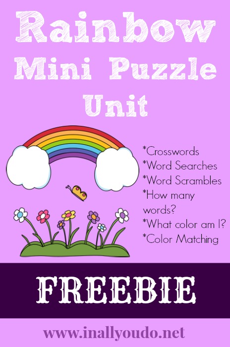 Rainbow Mini Puzzle Unit