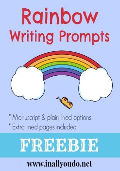 Free Rainbow Writing Prompts