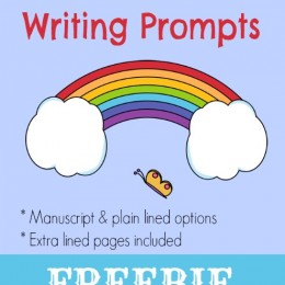 Rainbow Writing Prompts