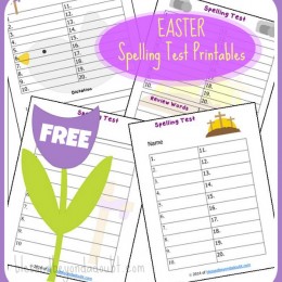 Resurrection Day Spelling Tests