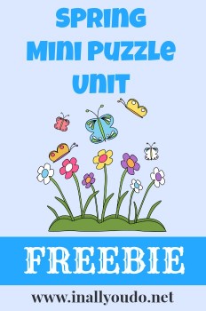 Spring Mini Puzzle Unit