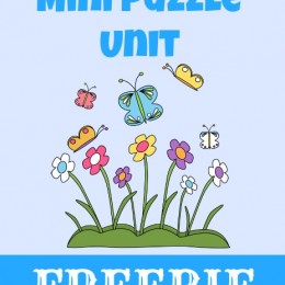 Spring Mini Puzzle Unit