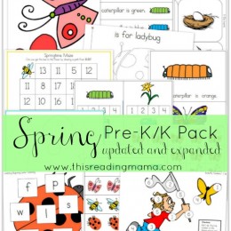 Spring PreK and K Pack