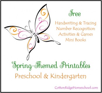 Spring Themed Printables