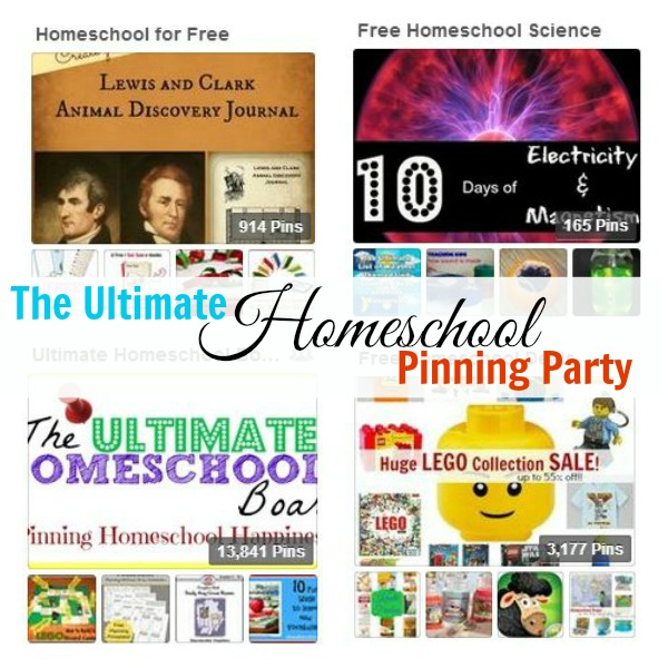 Ultimate Homeschool Pinterest Party on Free Homeschool Deals