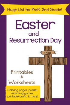 Easter and Resurrection Day Printables and Worksheets