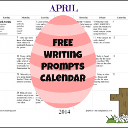 Free Writing Prompts Calendar