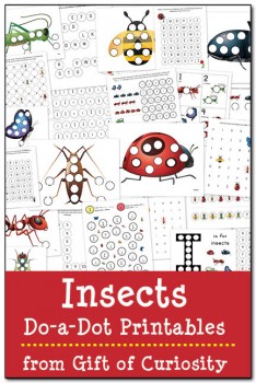 Insects Do a Dot Printables