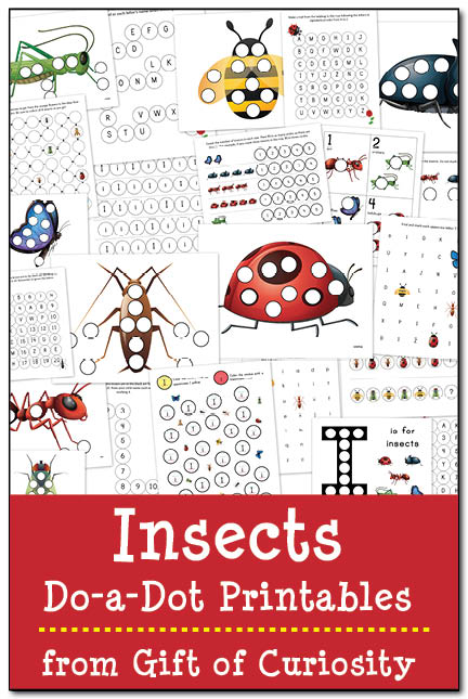 Insects Do a Dot Printables