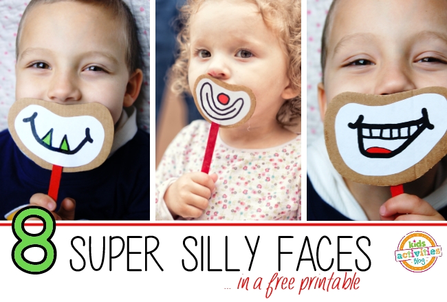 Super Silly Faces Printables