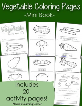 Vegetable-Coloring-Pages