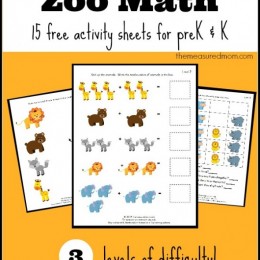 Zoo Math Worksheets