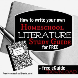 Homeschool Literature Study Guides