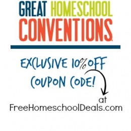 Great Homeschool Conventions Coupon Code