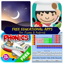 free educational apps for android and itunes