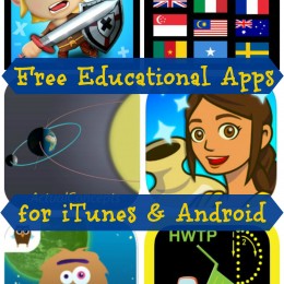 Free Educational Apps for iTunes & Android