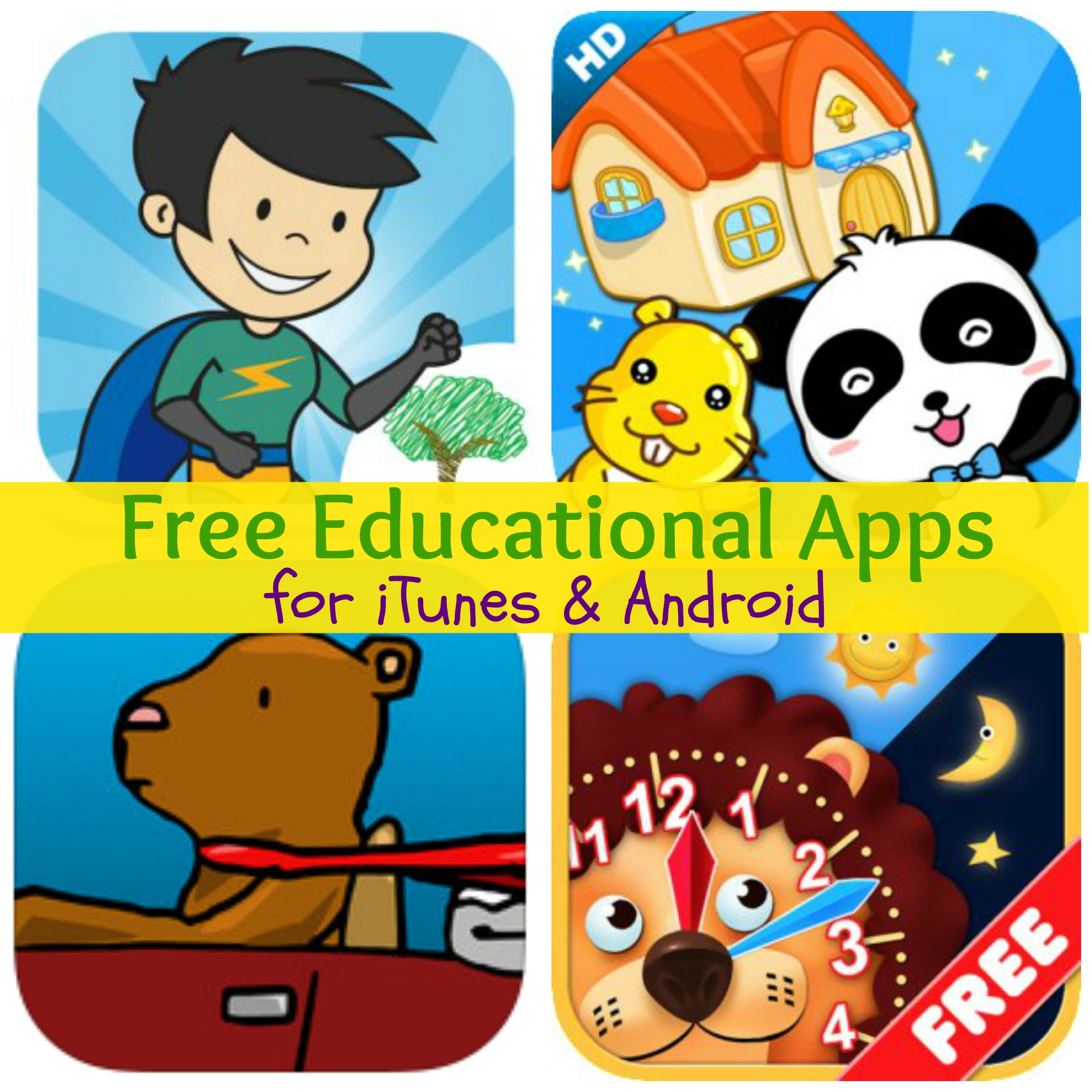 Free Educational Apps for iTunes and Android - Every Day!