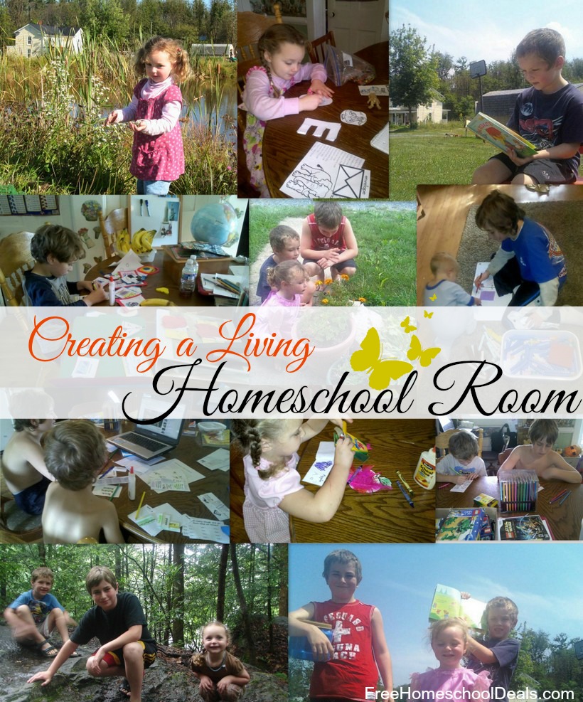 Creating a Living Homeschool Room